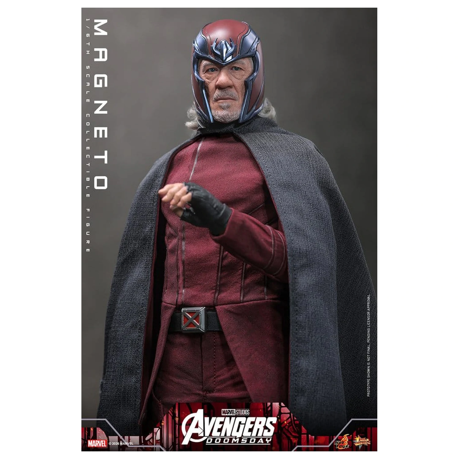 Avengers: Doomsday Film Meisterwerk Action-Figur 1/6 Magneto 30 cm Produktfoto