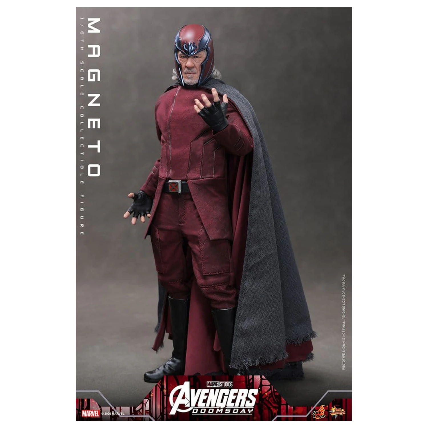 Avengers: Doomsday Film Meisterwerk Action-Figur 1/6 Magneto 30 cm Produktfoto