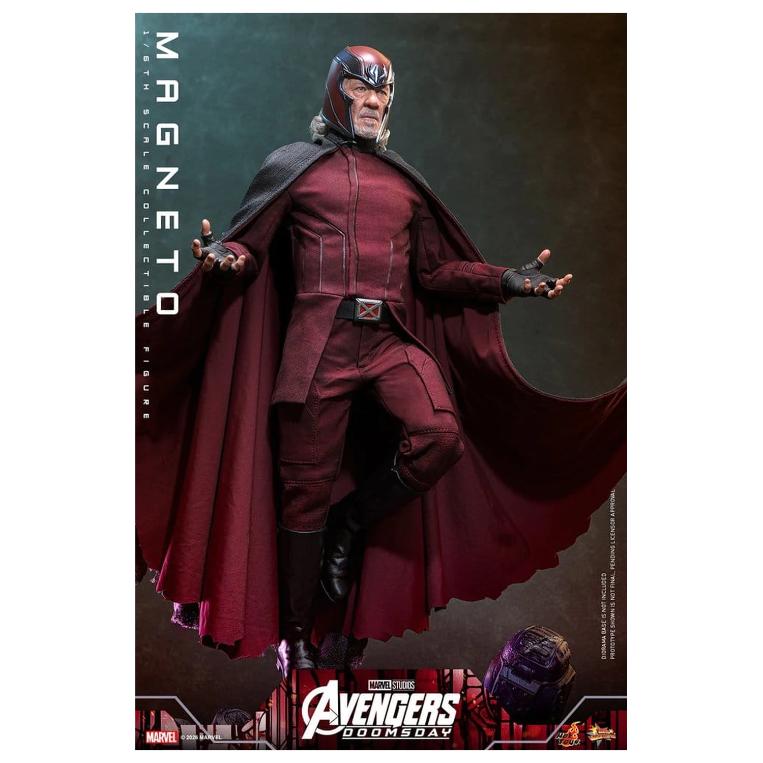 Avengers: Doomsday Film Meisterwerk Action-Figur 1/6 Magneto 30 cm Produktfoto