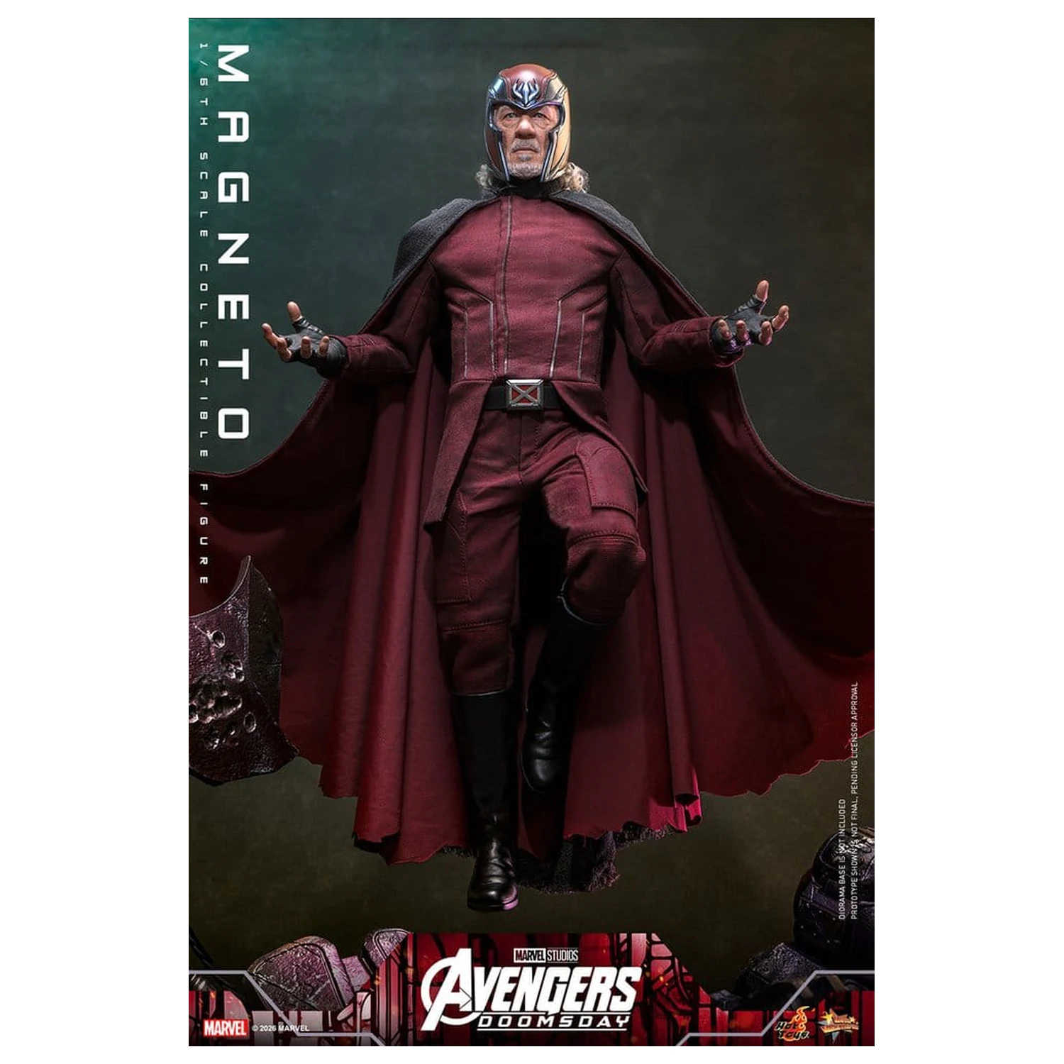 Avengers: Doomsday Film Meisterwerk Action-Figur 1/6 Magneto 30 cm Produktfoto