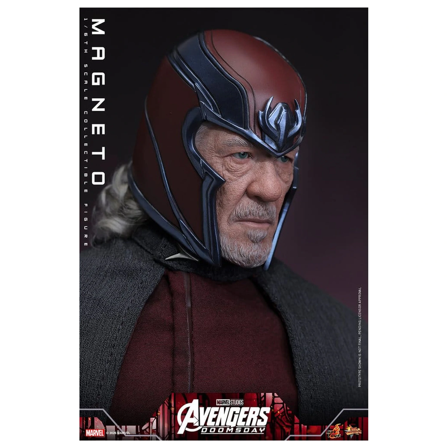 Avengers: Doomsday Film Meisterwerk Action-Figur 1/6 Magneto 30 cm Produktfoto