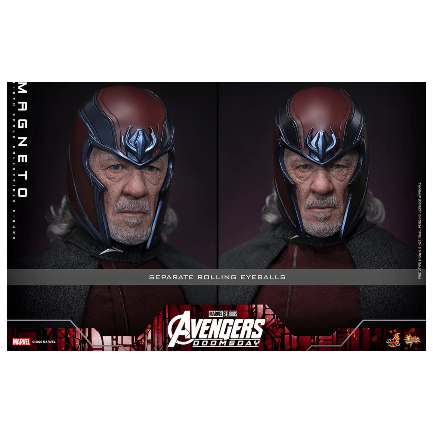 Avengers: Doomsday Film Meisterwerk Action-Figur 1/6 Magneto 30 cm Produktfoto