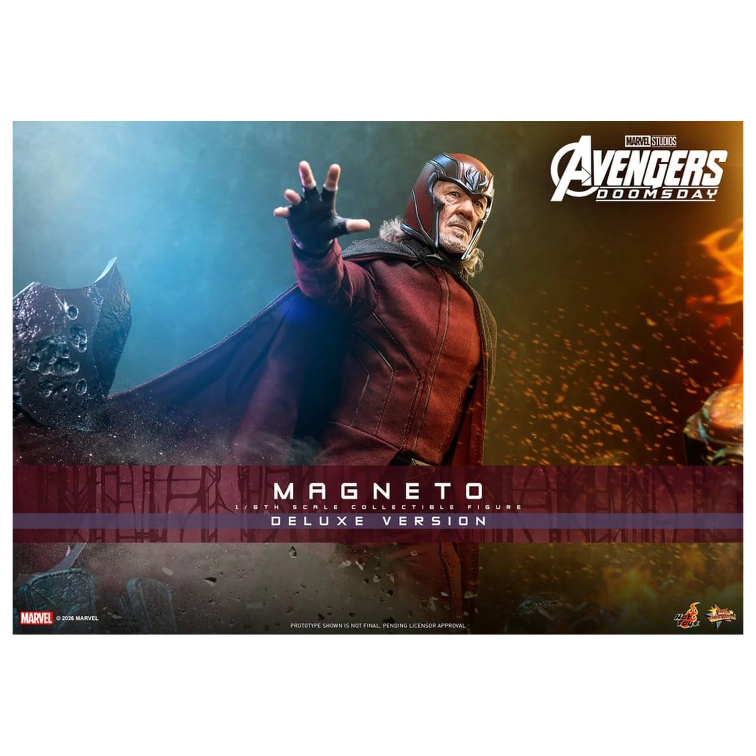 Avengers: Doomsday Movie Masterpiece Actionfigur 1/6 Magneto (Deluxe Version) 30 cm Produktfoto