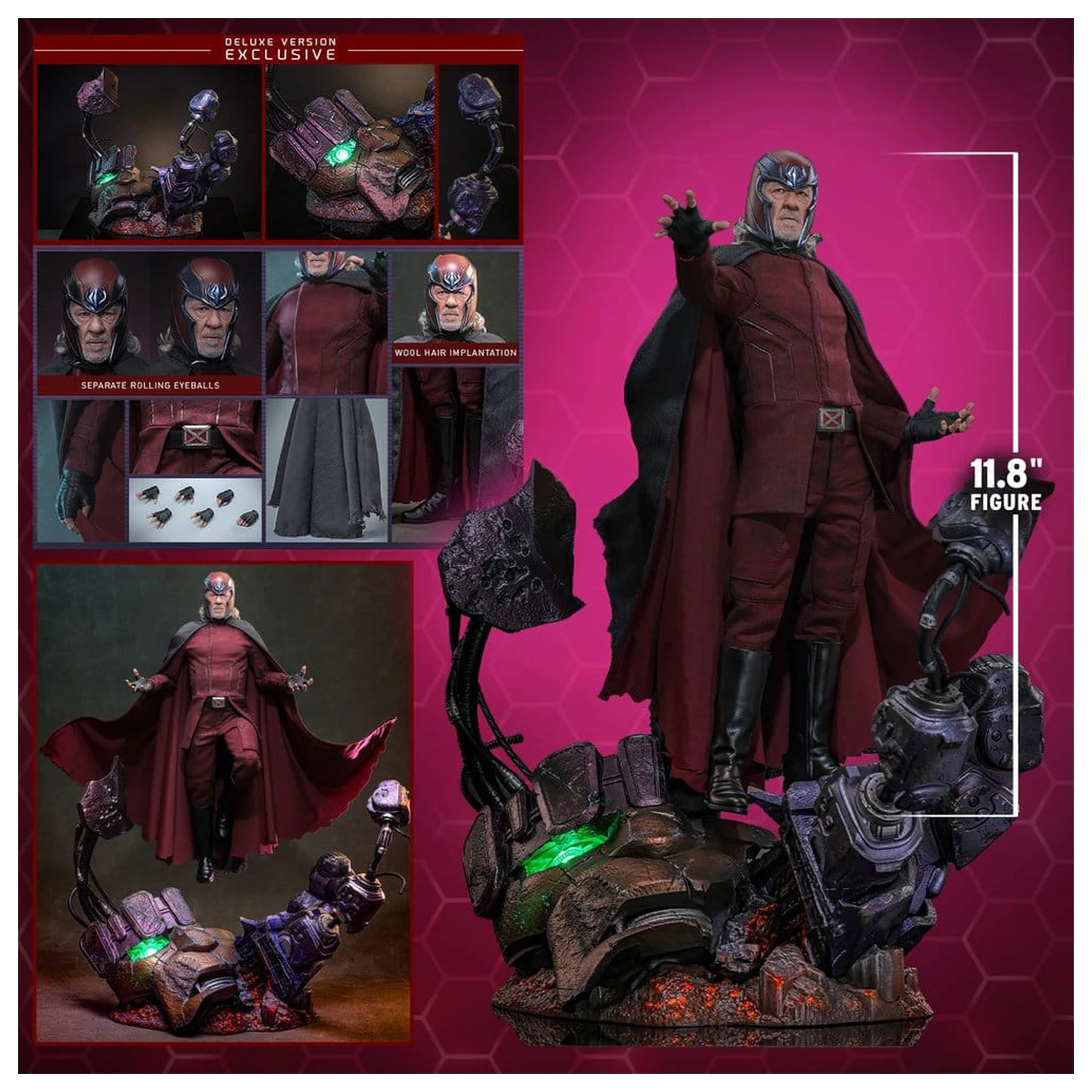 Avengers: Doomsday Movie Masterpiece Actionfigur 1/6 Magneto (Deluxe Version) 30 cm Produktfoto