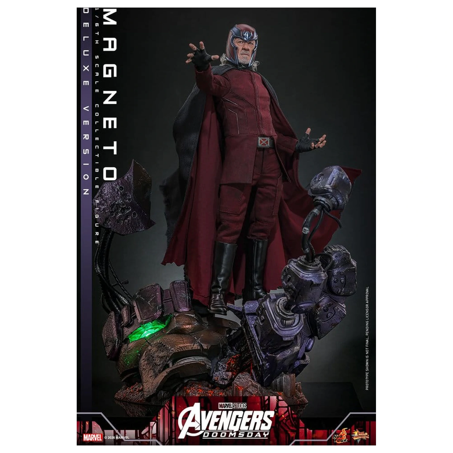 Avengers: Doomsday Movie Masterpiece Actionfigur 1/6 Magneto (Deluxe Version) 30 cm Produktfoto