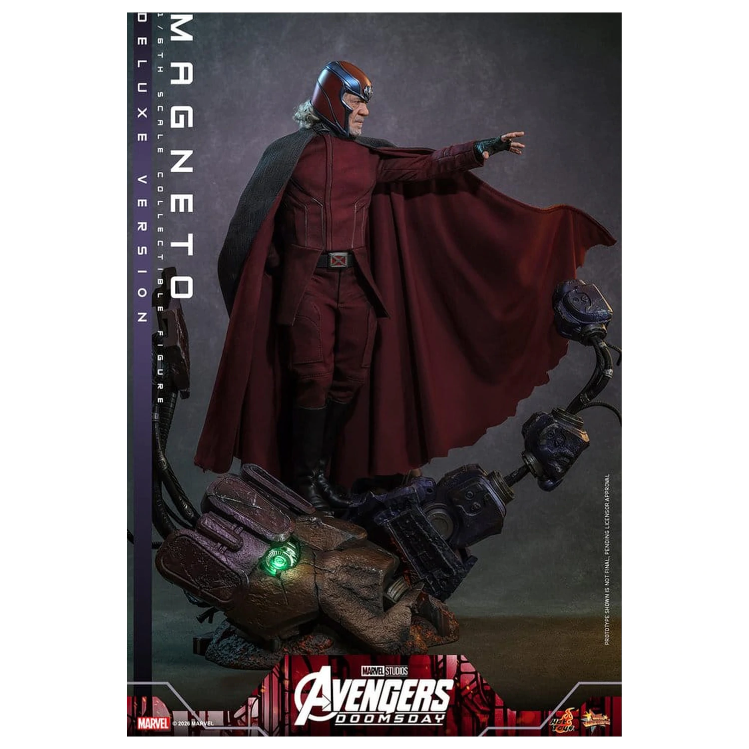 Avengers: Doomsday Movie Masterpiece Actionfigur 1/6 Magneto (Deluxe Version) 30 cm Produktfoto