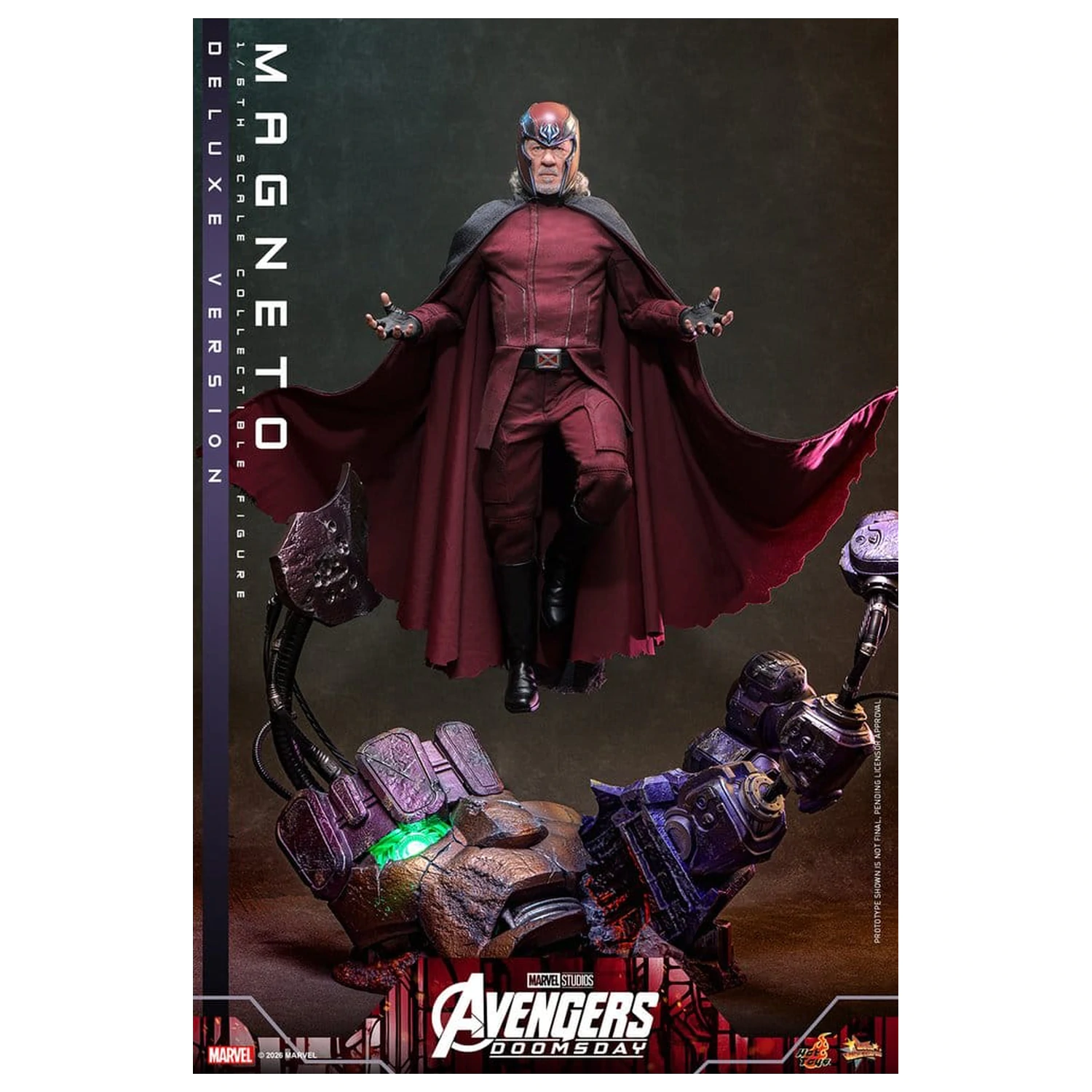 Avengers: Doomsday Movie Masterpiece Actionfigur 1/6 Magneto (Deluxe Version) 30 cm Produktfoto
