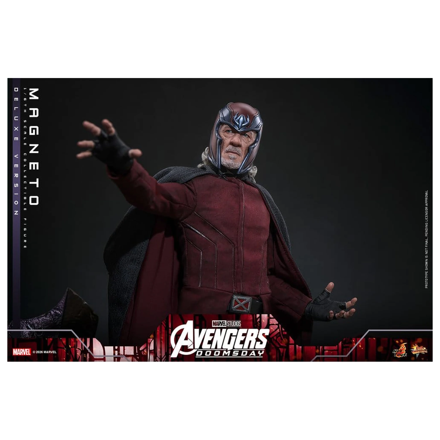 Avengers: Doomsday Movie Masterpiece Actionfigur 1/6 Magneto (Deluxe Version) 30 cm Produktfoto
