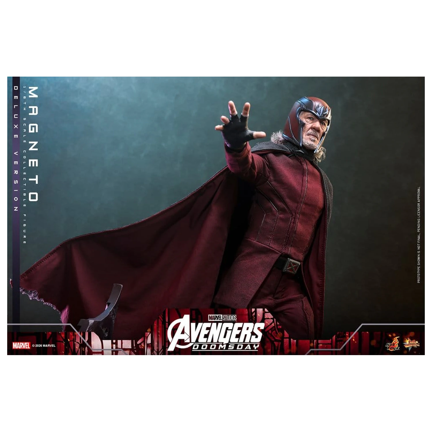 Avengers: Doomsday Movie Masterpiece Actionfigur 1/6 Magneto (Deluxe Version) 30 cm Produktfoto