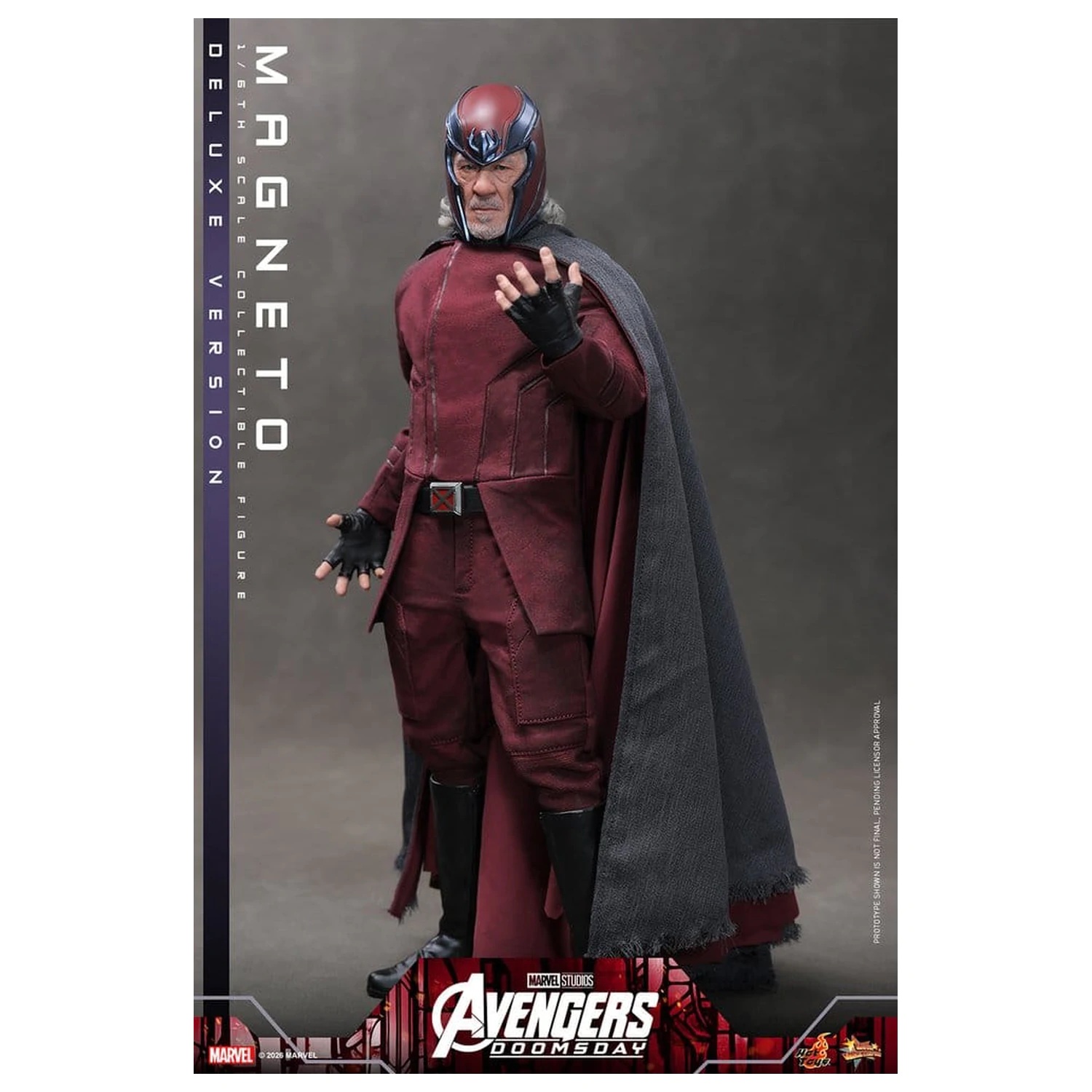 Avengers: Doomsday Movie Masterpiece Actionfigur 1/6 Magneto (Deluxe Version) 30 cm Produktfoto