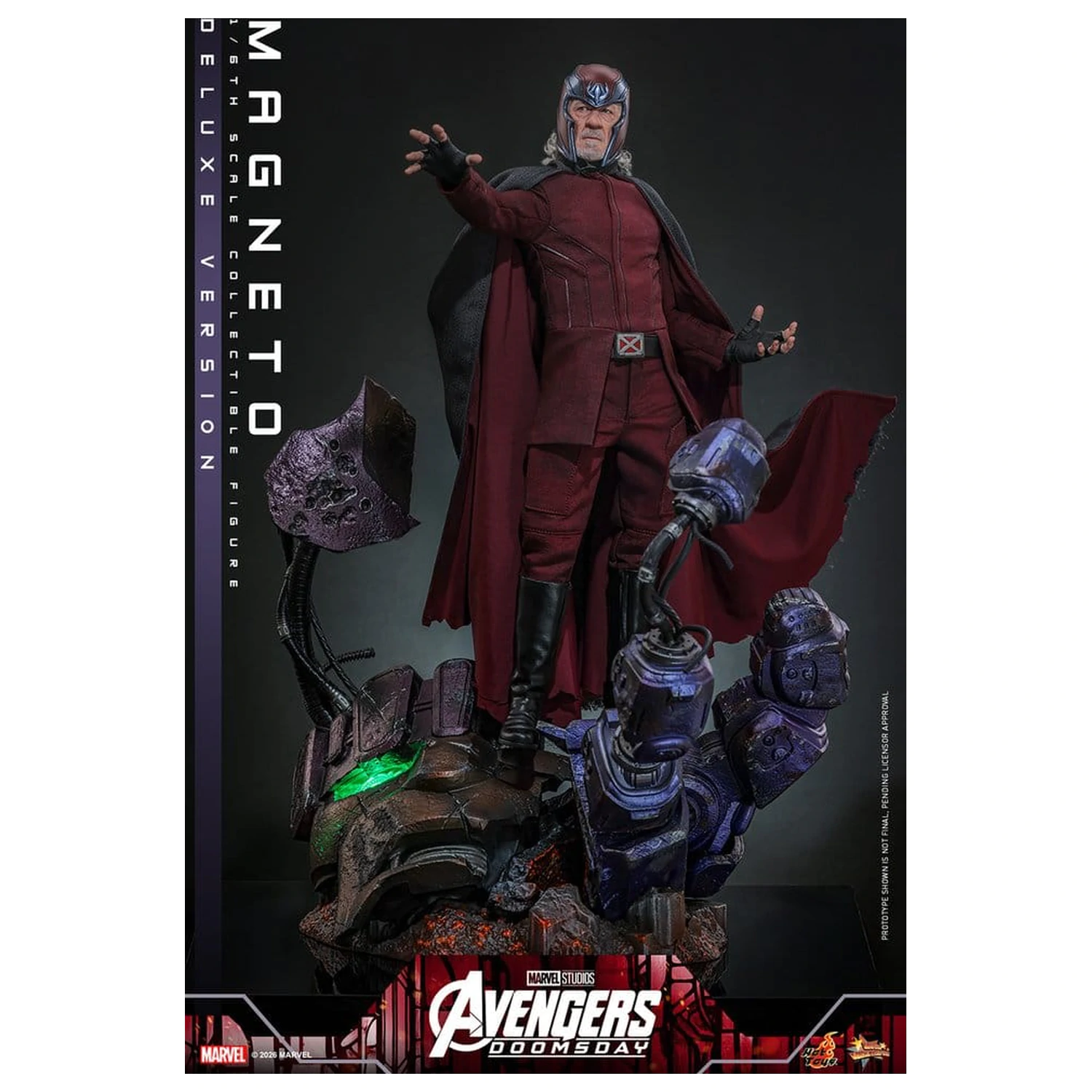 Avengers: Doomsday Movie Masterpiece Actionfigur 1/6 Magneto (Deluxe Version) 30 cm Produktfoto