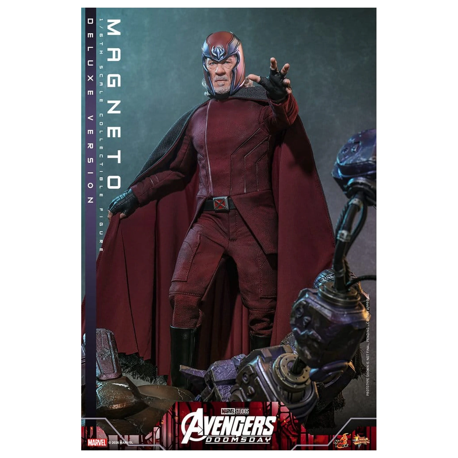 Avengers: Doomsday Movie Masterpiece Actionfigur 1/6 Magneto (Deluxe Version) 30 cm Produktfoto