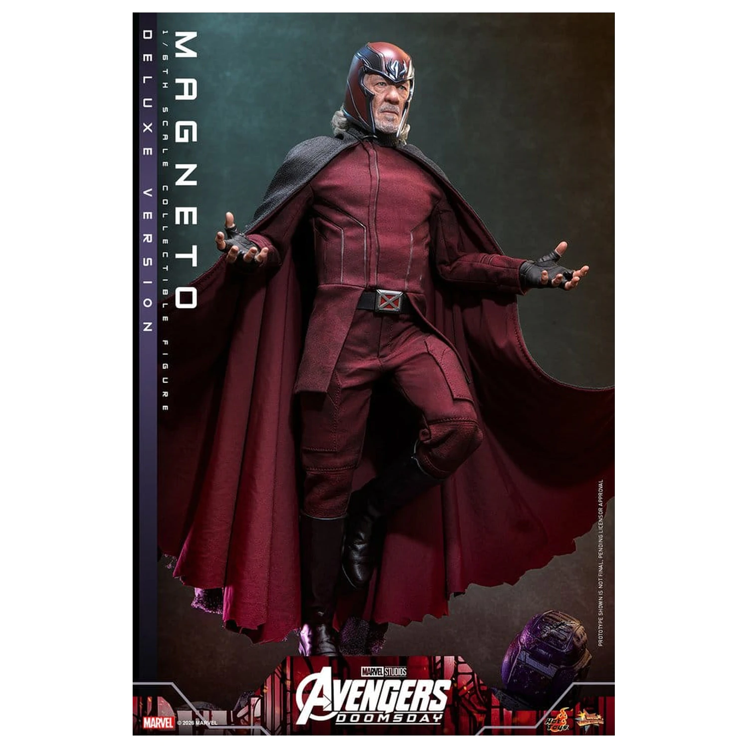 Avengers: Doomsday Movie Masterpiece Actionfigur 1/6 Magneto (Deluxe Version) 30 cm Produktfoto