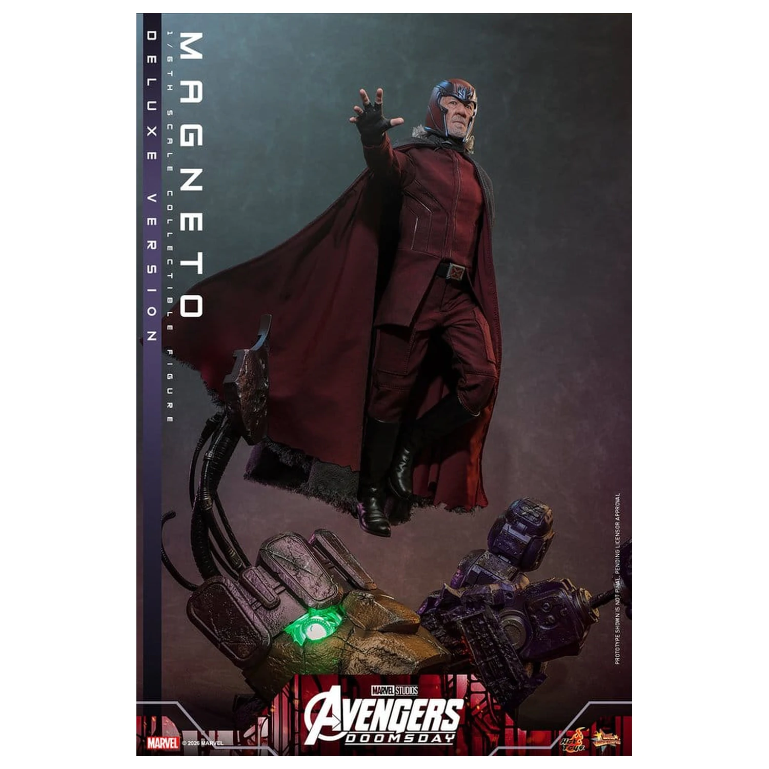 Avengers: Doomsday Movie Masterpiece Actionfigur 1/6 Magneto (Deluxe Version) 30 cm Produktfoto