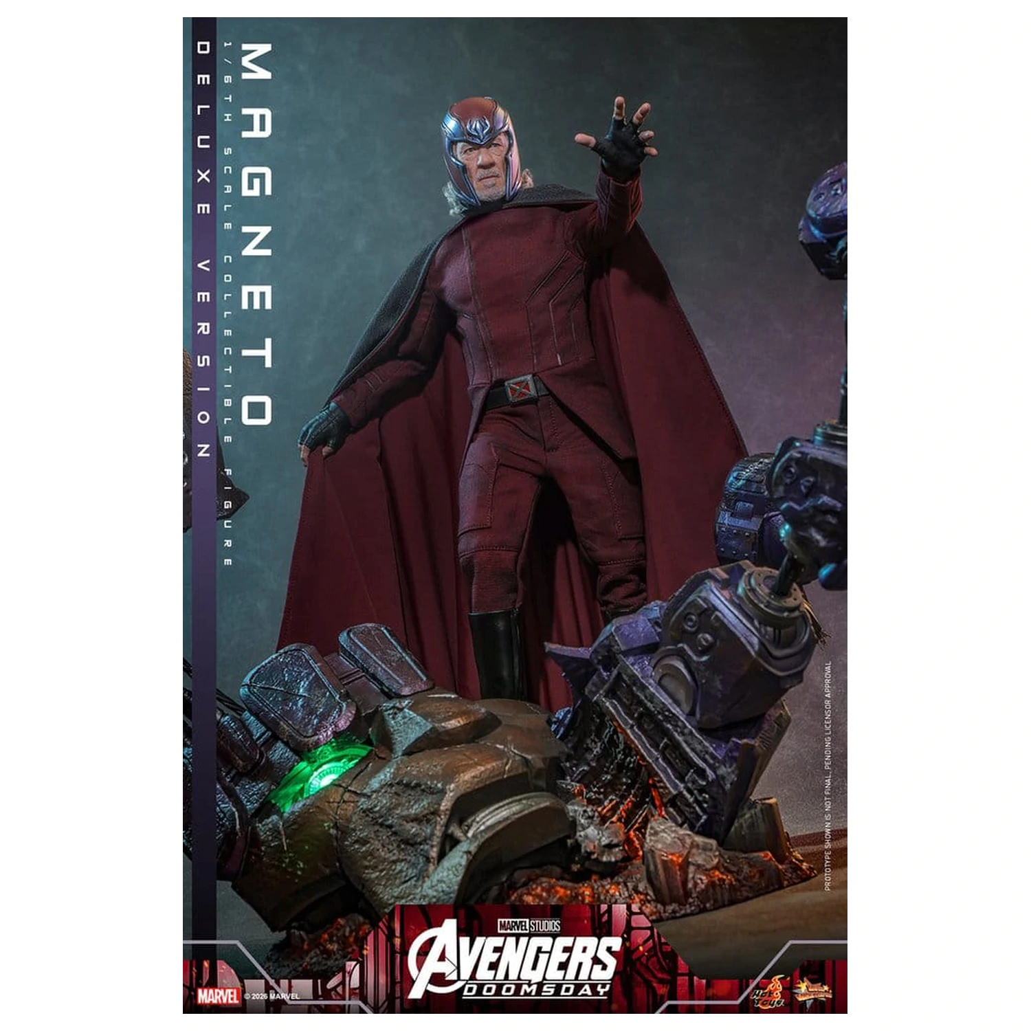 Avengers: Doomsday Movie Masterpiece Actionfigur 1/6 Magneto (Deluxe Version) 30 cm Produktfoto