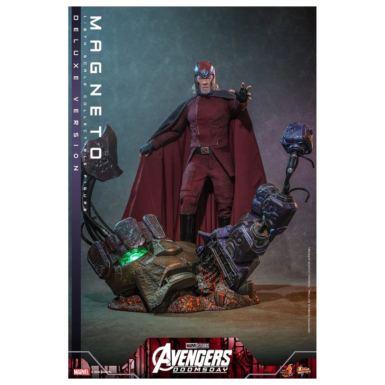 Avengers: Doomsday Movie Masterpiece Actionfigur 1/6 Magneto (Deluxe Version) 30 cm Produktfoto