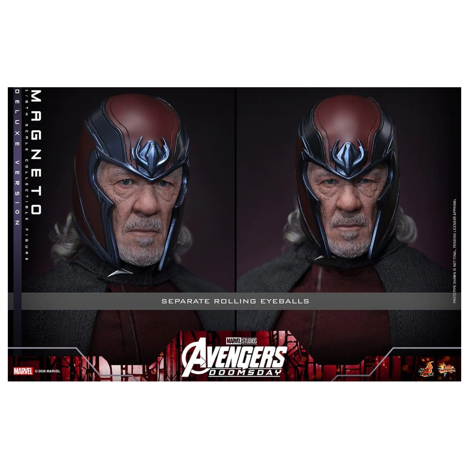 Avengers: Doomsday Movie Masterpiece Actionfigur 1/6 Magneto (Deluxe Version) 30 cm Produktfoto