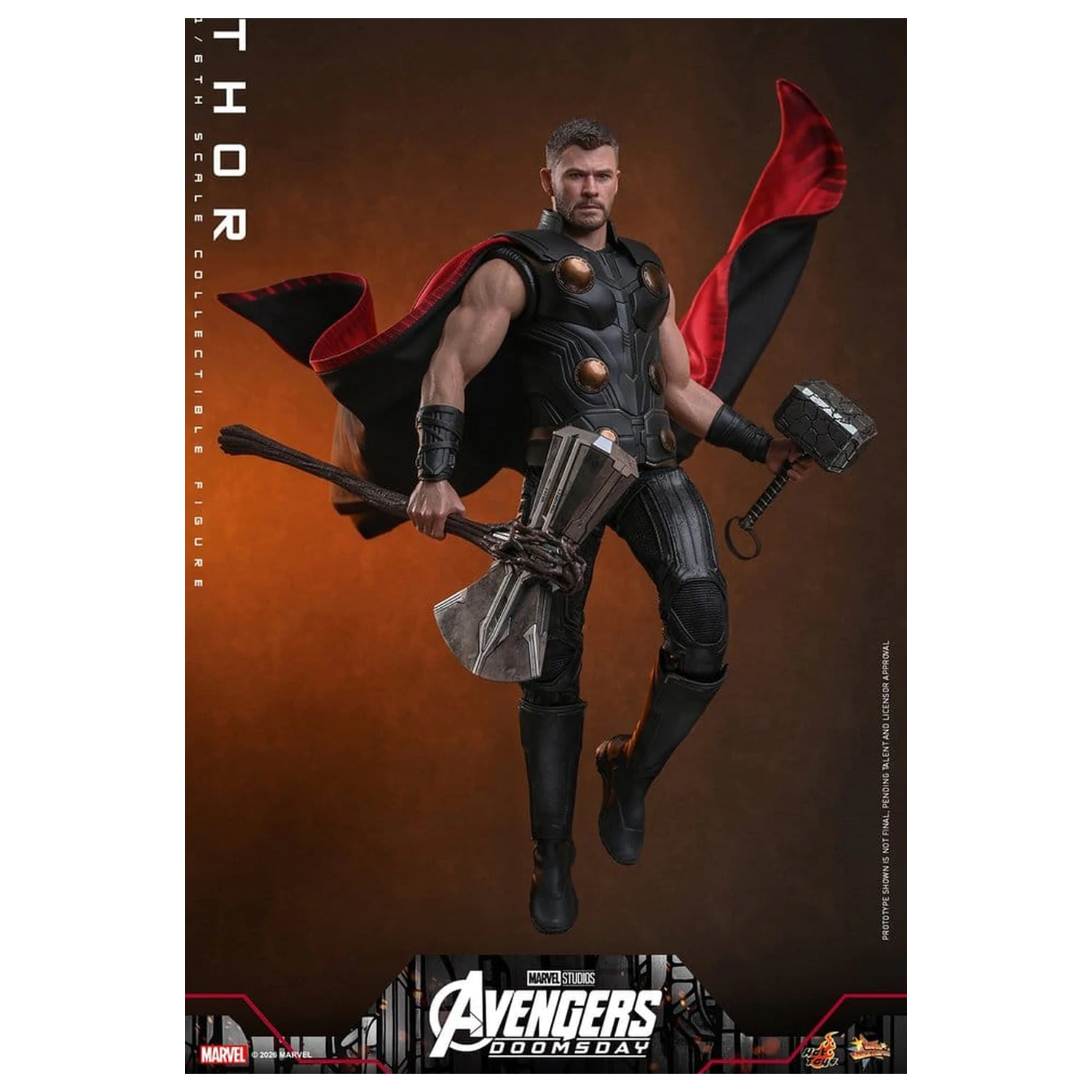 Avengers: Doomsday Film Meisterwerk Action-Figur 1/6 Thor 32 cm Produktfoto