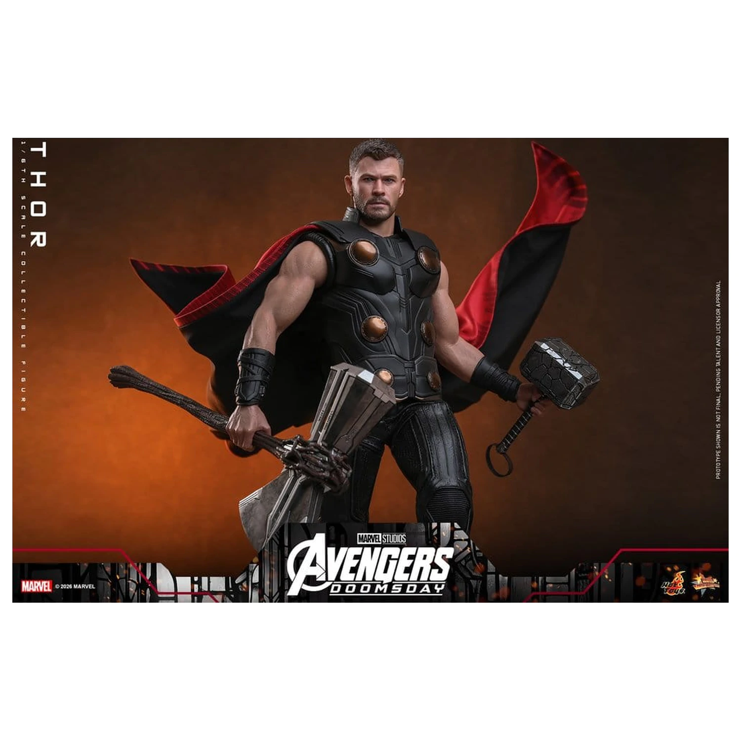 Avengers: Doomsday Film Meisterwerk Action-Figur 1/6 Thor 32 cm Produktfoto