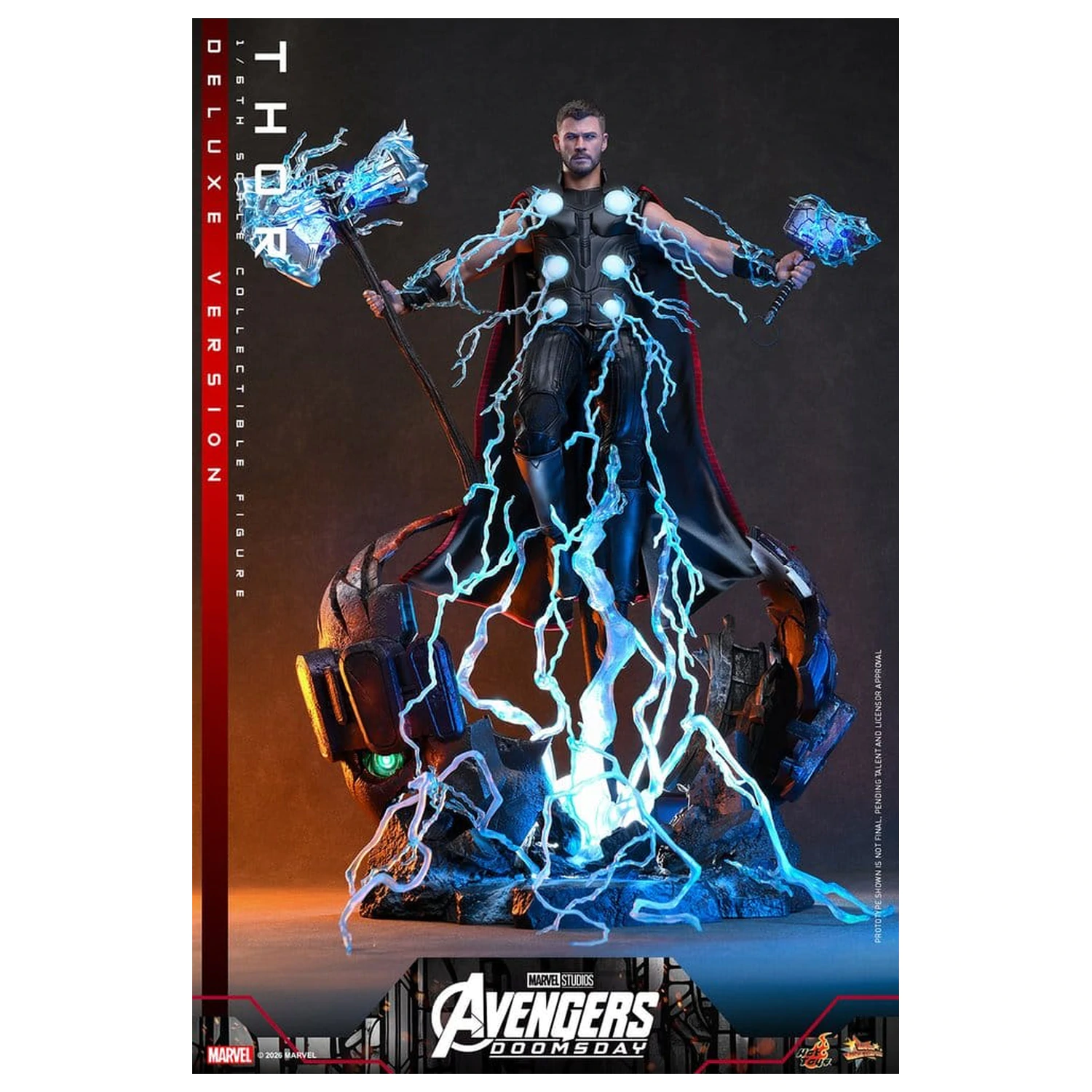 Avengers: Doomsday Movie Meisterstück Action-Figur 1/6 Thor (Deluxe Version) 32 cm Produktfoto