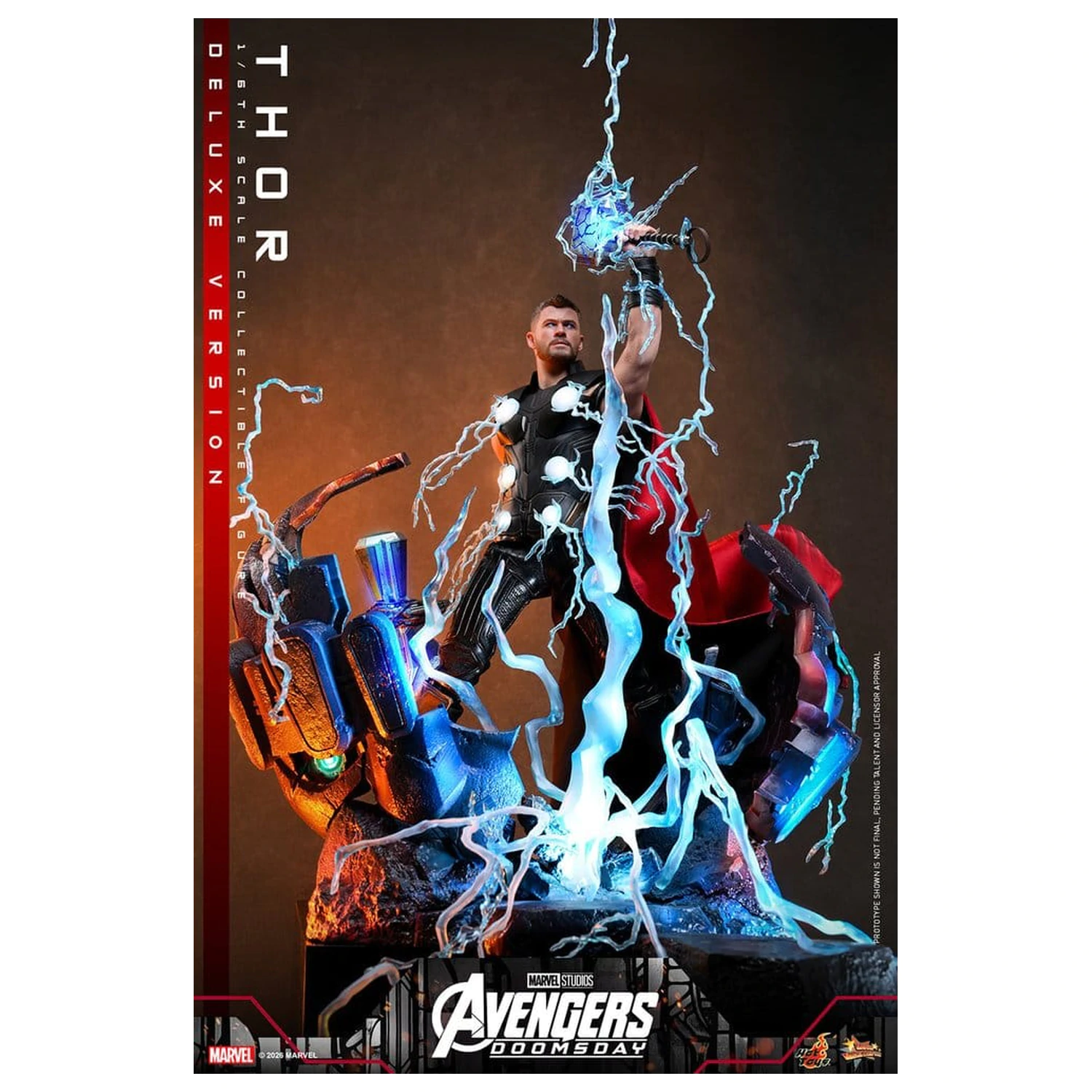 Avengers: Doomsday Movie Meisterstück Action-Figur 1/6 Thor (Deluxe Version) 32 cm Produktfoto