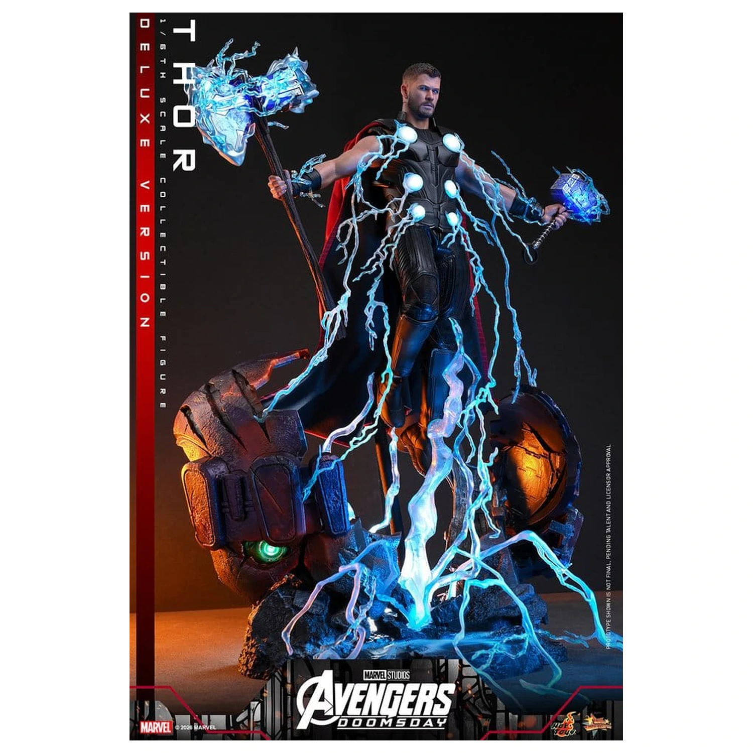Avengers: Doomsday Movie Meisterstück Action-Figur 1/6 Thor (Deluxe Version) 32 cm Produktfoto