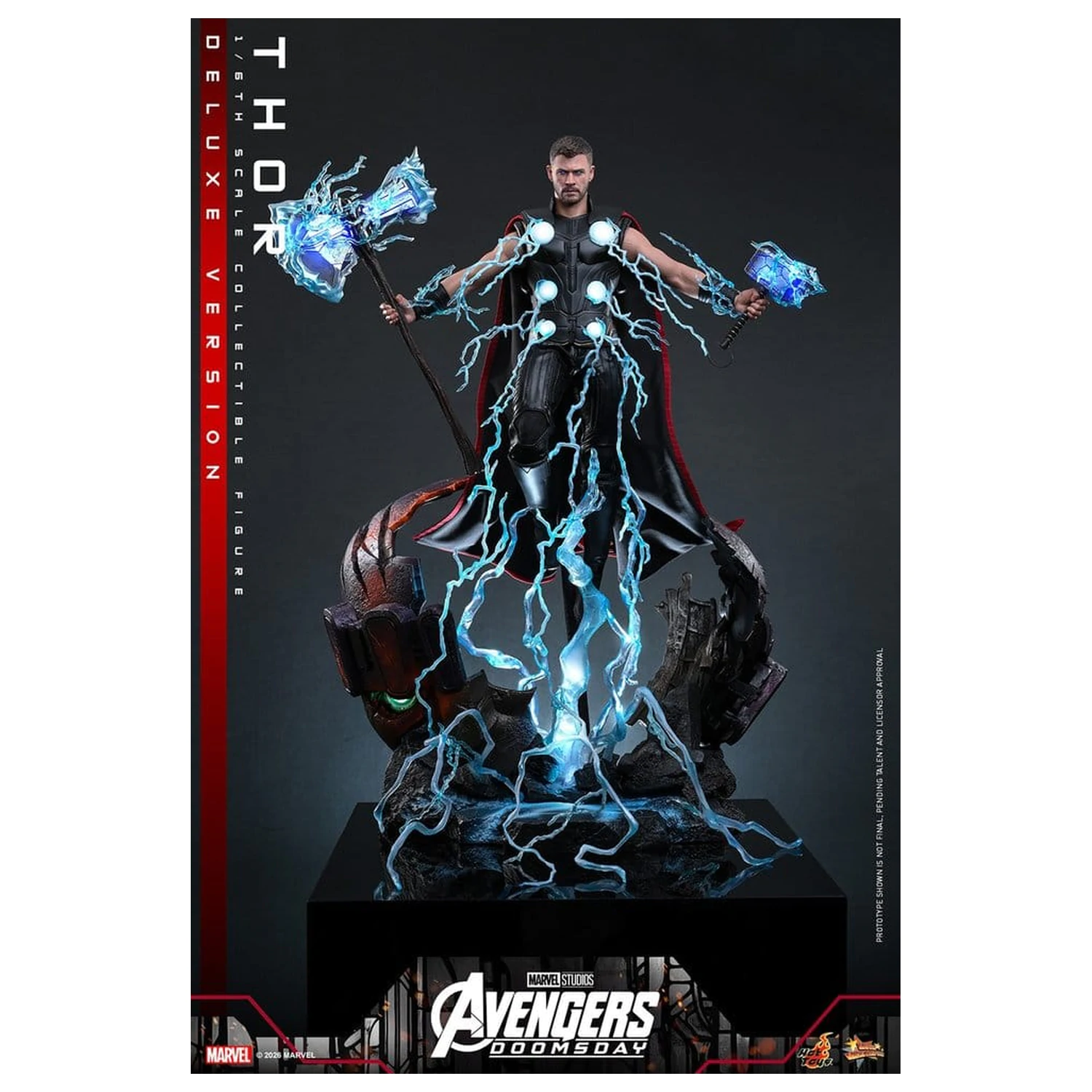 Avengers: Doomsday Movie Meisterstück Action-Figur 1/6 Thor (Deluxe Version) 32 cm Produktfoto