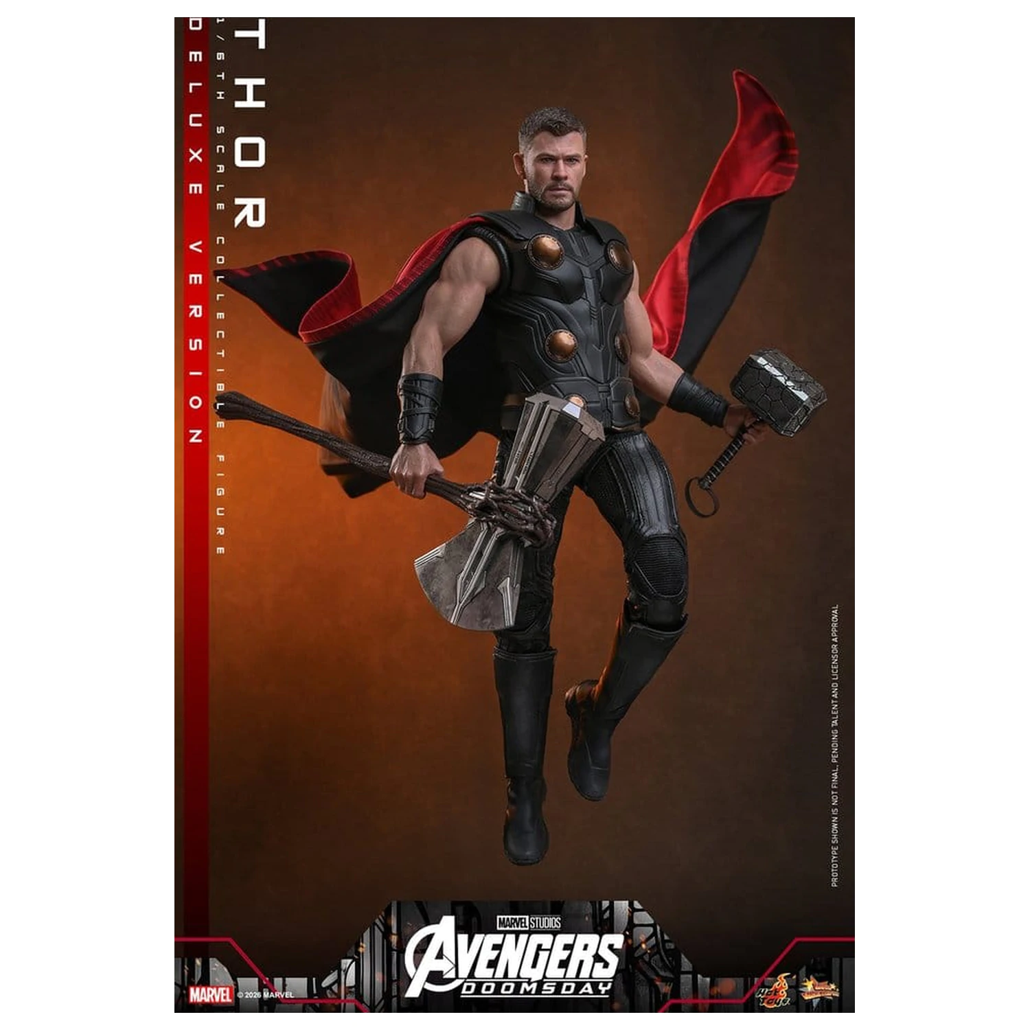 Avengers: Doomsday Movie Meisterstück Action-Figur 1/6 Thor (Deluxe Version) 32 cm Produktfoto