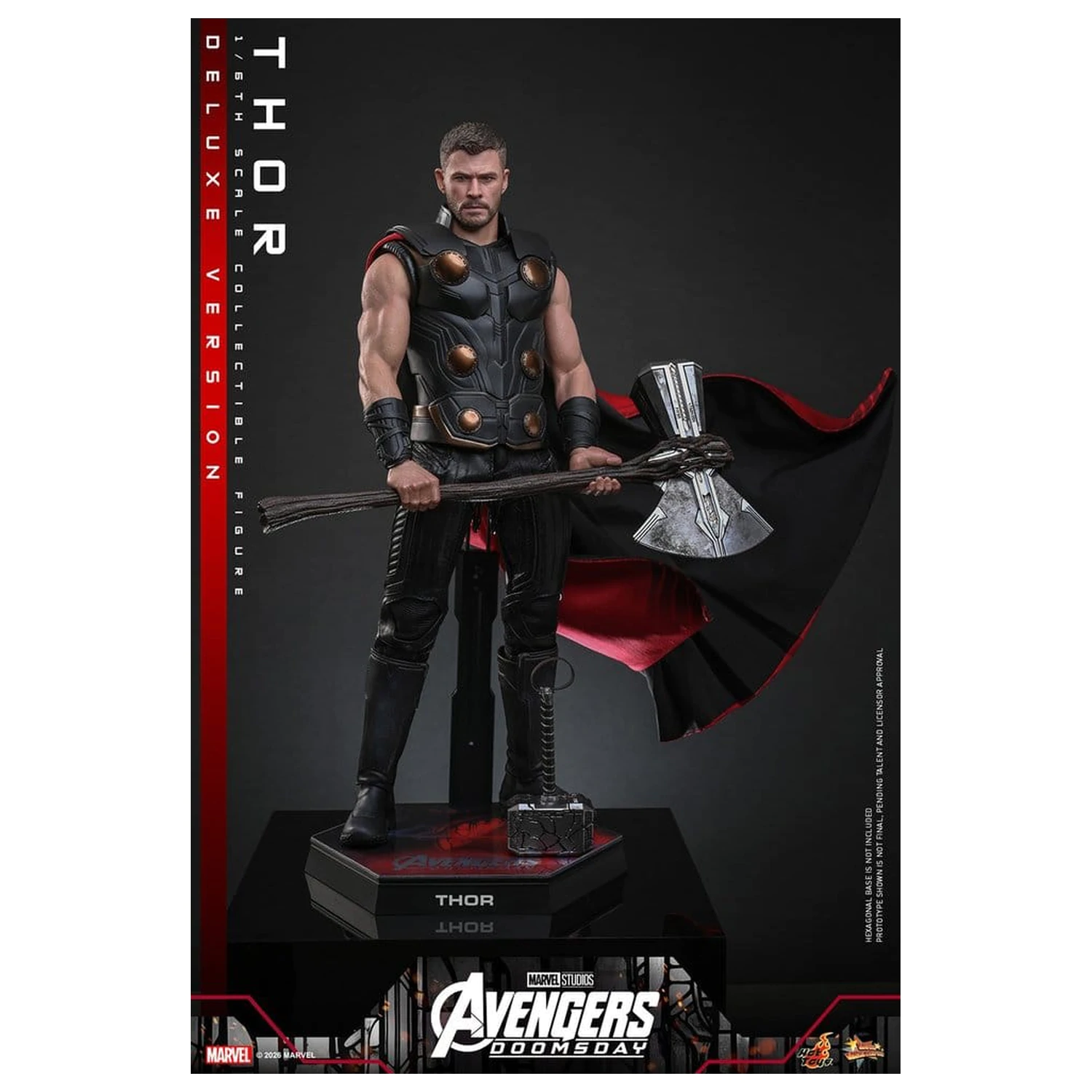 Avengers: Doomsday Movie Meisterstück Action-Figur 1/6 Thor (Deluxe Version) 32 cm Produktfoto