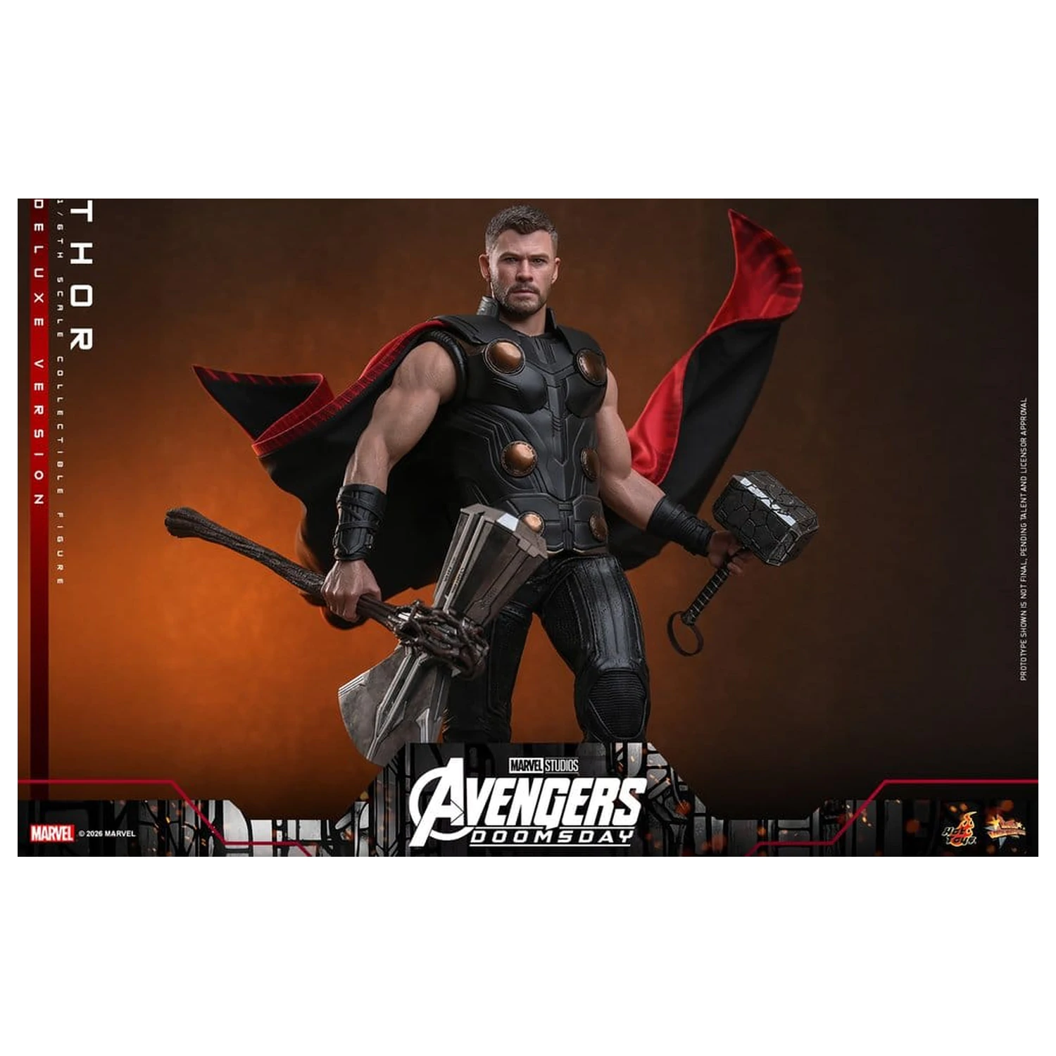 Avengers: Doomsday Movie Meisterstück Action-Figur 1/6 Thor (Deluxe Version) 32 cm Produktfoto