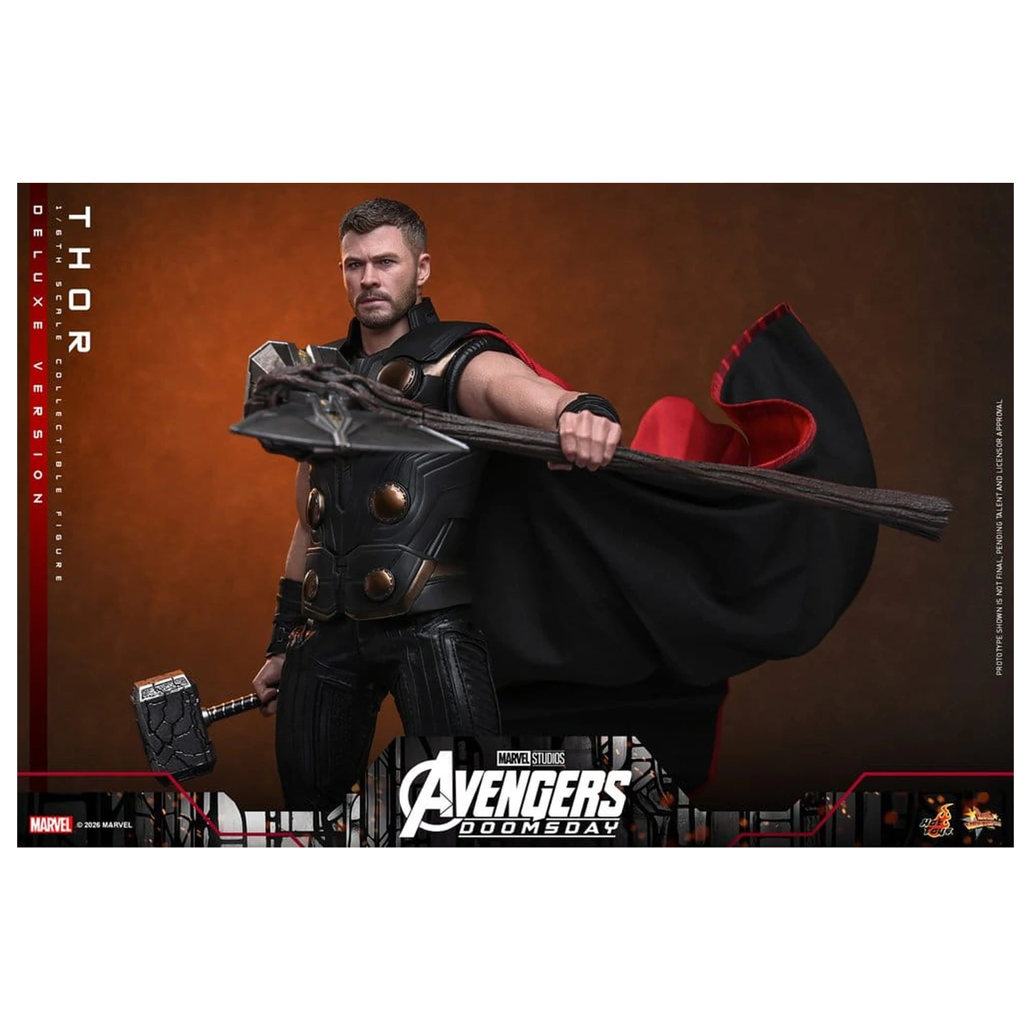 Avengers: Doomsday Movie Meisterstück Action-Figur 1/6 Thor (Deluxe Version) 32 cm Produktfoto