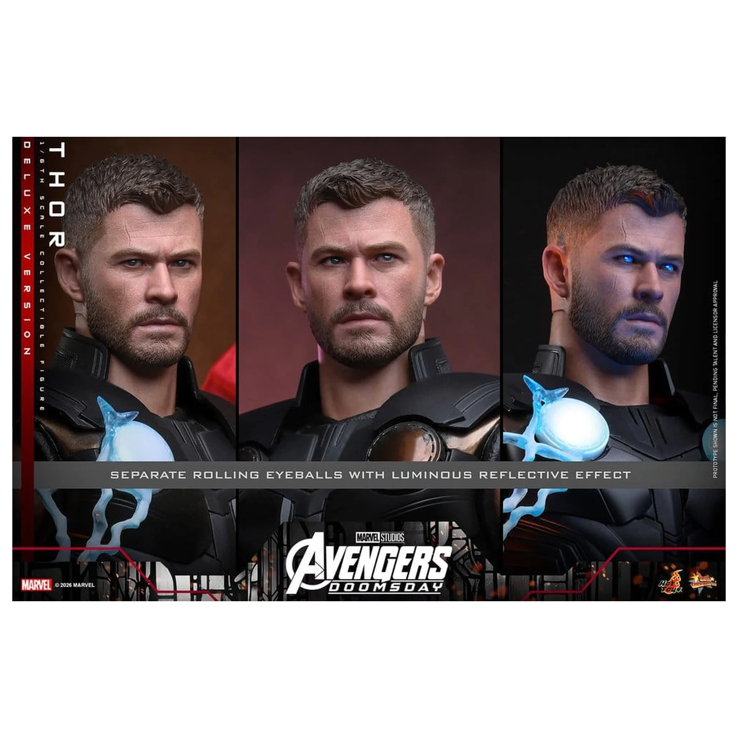 Avengers: Doomsday Movie Meisterstück Action-Figur 1/6 Thor (Deluxe Version) 32 cm Produktfoto