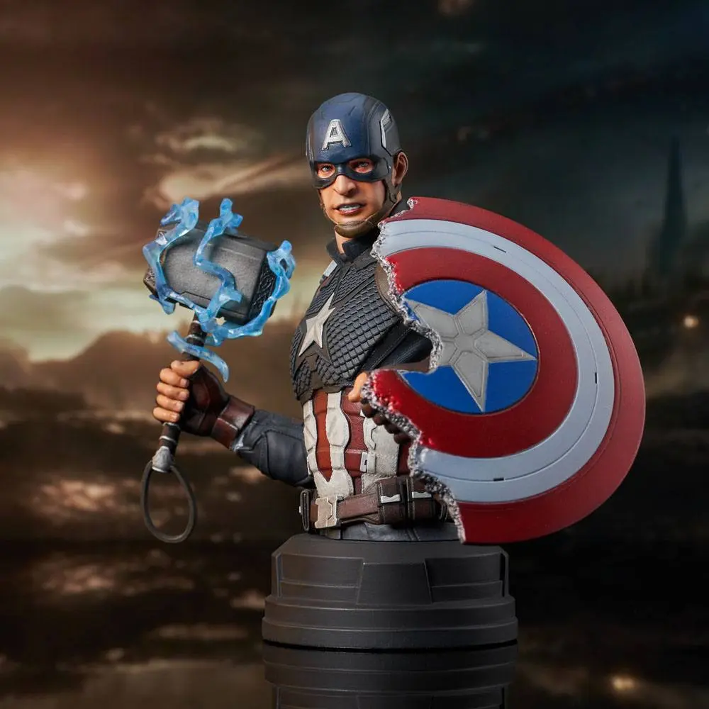 Avengers: Endgame Büste 1/6 Captain America 15 cm Produktfoto