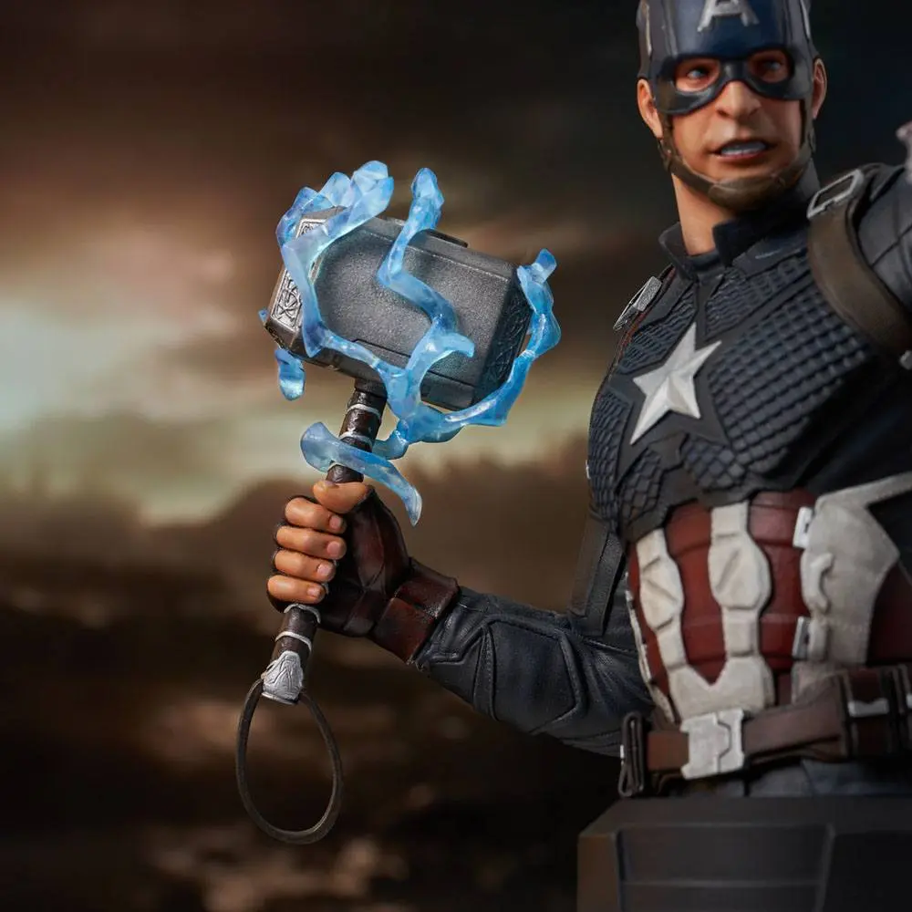 Avengers: Endgame Büste 1/6 Captain America 15 cm Produktfoto