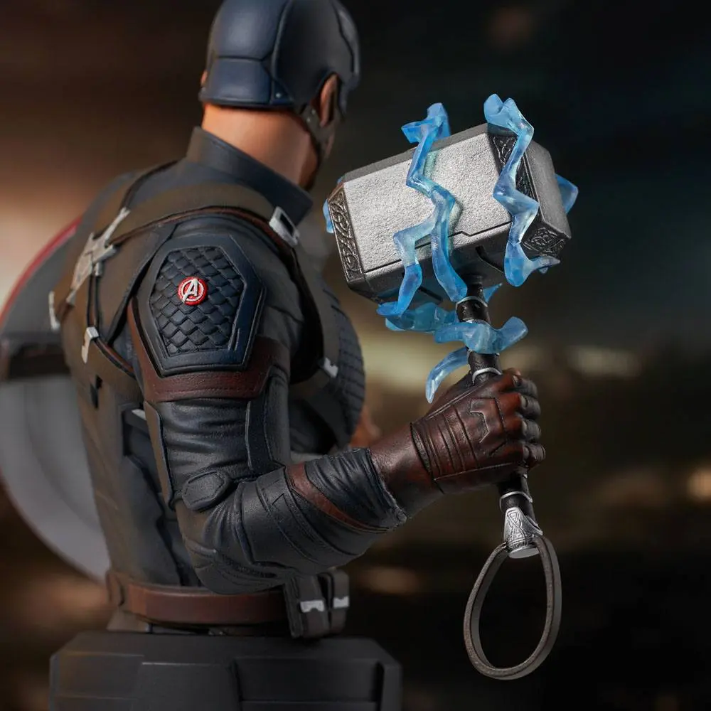 Avengers: Endgame Büste 1/6 Captain America 15 cm Produktfoto