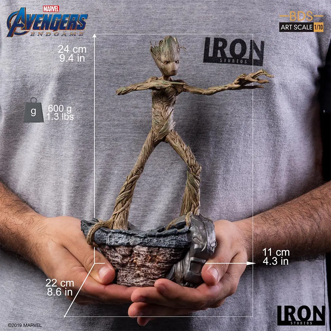 Avengers: Endgame BDS Art Scale Statue 1/10 Groot 24 cm Produktfoto