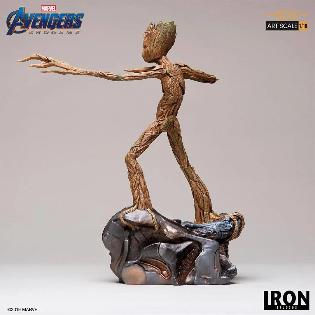 Avengers: Endgame BDS Art Scale Statue 1/10 Groot 24 cm Produktfoto