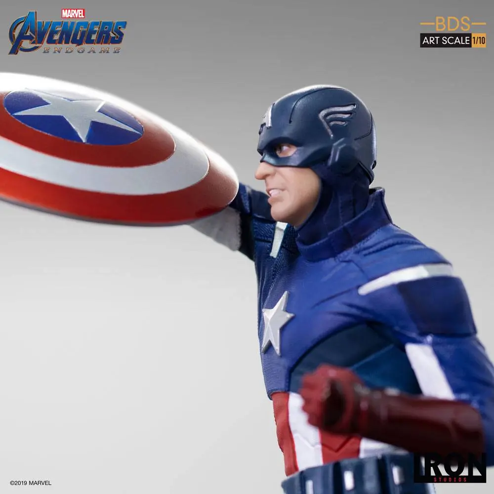 Avengers: Endgame BDS Art Scale Statue 1/10 Captain America 21 cm termékfotó