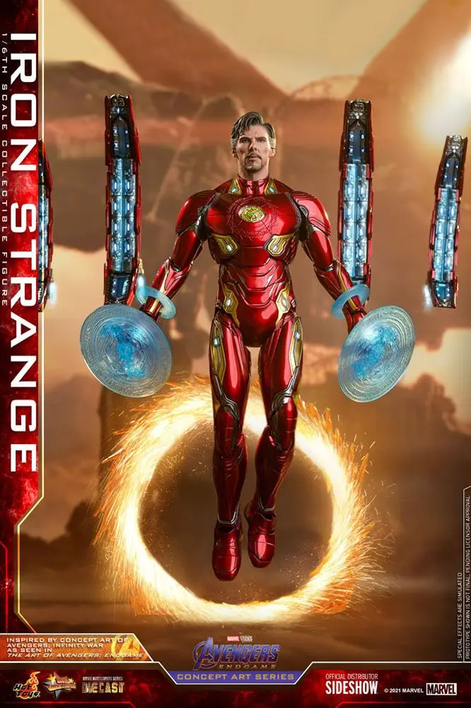 Avengers: Endgame Concept Art Series PVC Actionfigur 1/6 Iron Strange 32 cm termékfotó