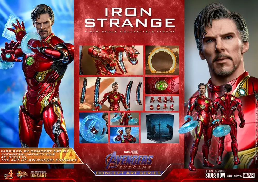 Avengers: Endgame Concept Art Series PVC Actionfigur 1/6 Iron Strange 32 cm termékfotó