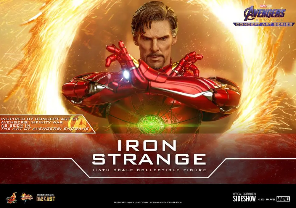 Avengers: Endgame Concept Art Series PVC Actionfigur 1/6 Iron Strange 32 cm termékfotó