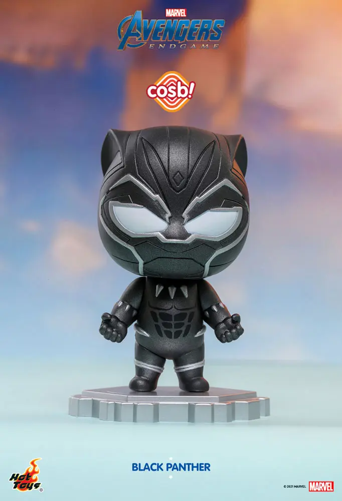 Avengers: Endgame Cosbi Minifigur Black Panther 8 cm termékfotó