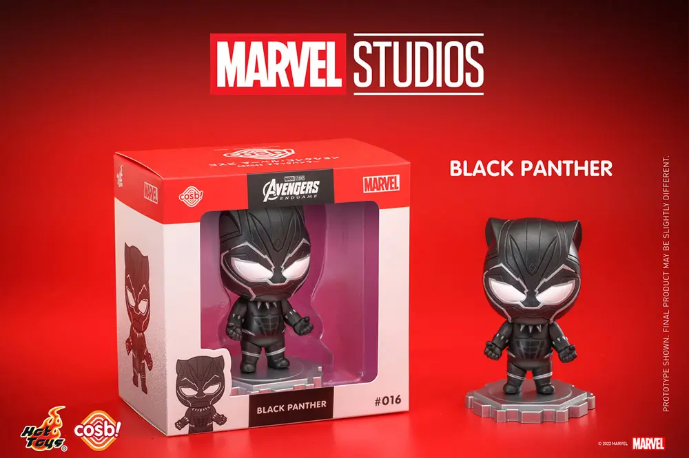 Avengers: Endgame Cosbi Minifigur Black Panther 8 cm termékfotó