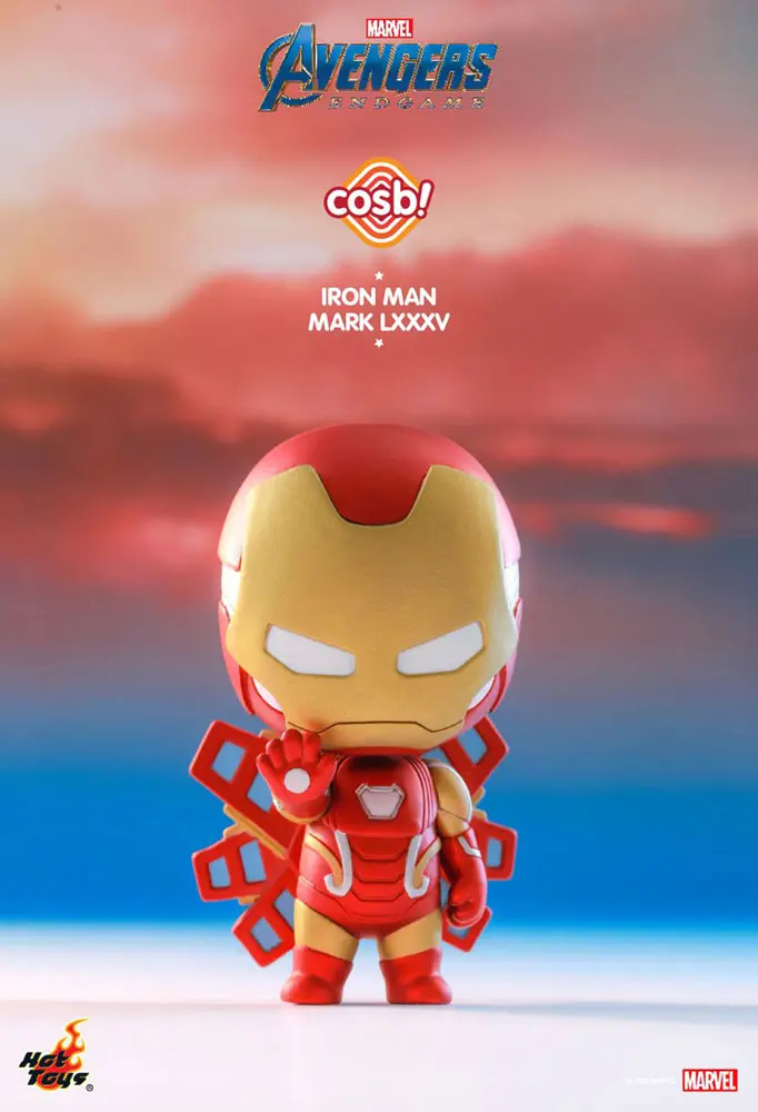 Avengers: Endgame Cosbi Minifigur Iron Man Mark 85 8 cm termékfotó