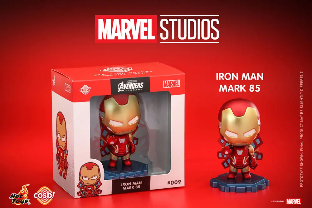 Avengers: Endgame Cosbi Minifigur Iron Man Mark 85 8 cm termékfotó