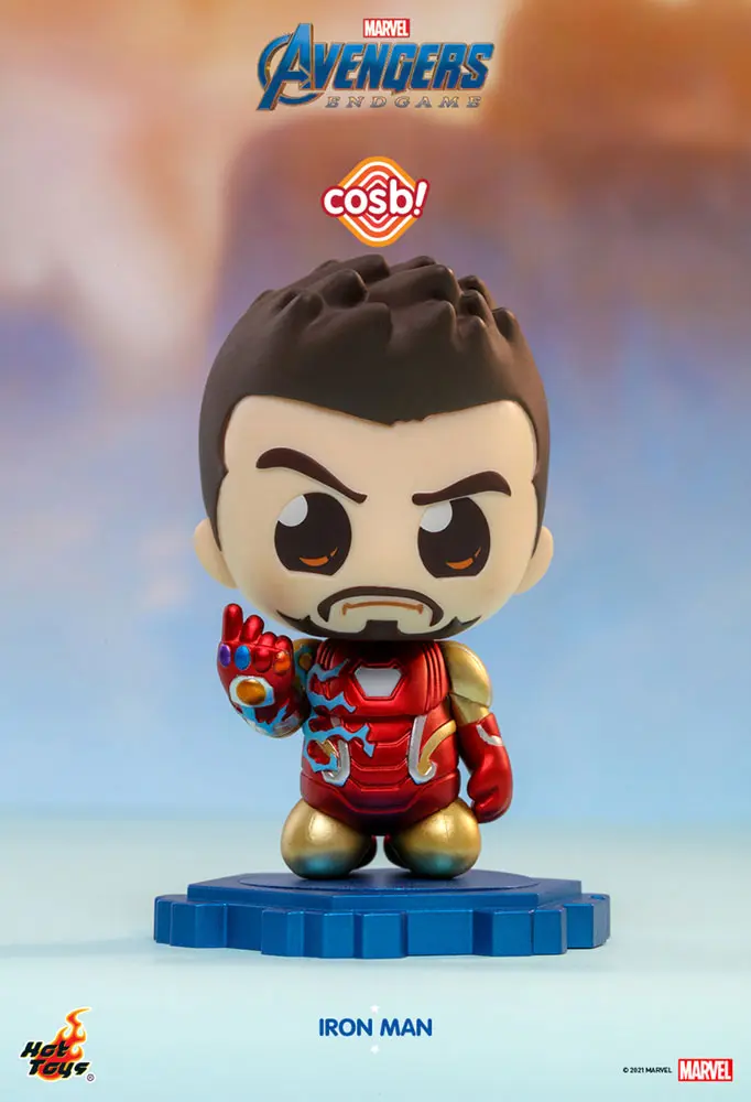 Avengers: Endgame Cosbi Minifigur Iron Man Mark 85 (Battle) 8 cm termékfotó