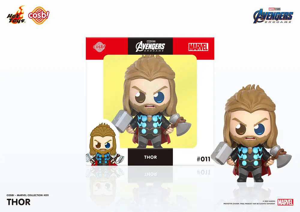 Avengers: Endgame Cosbi Minifigur Thor 8 cm termékfotó