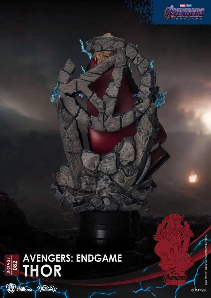 Avengers: Endgame D-Stage PVC Diorama Thor Closed Box Version 16 cm Produktfoto
