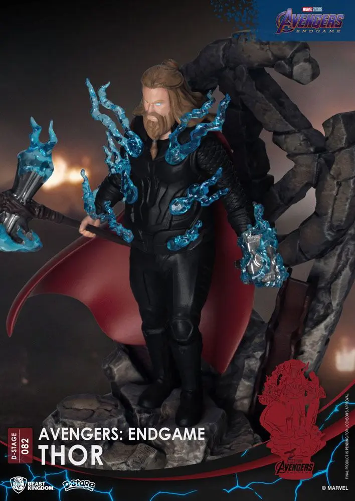 Avengers: Endgame D-Stage PVC Diorama Thor Closed Box Version 16 cm Produktfoto