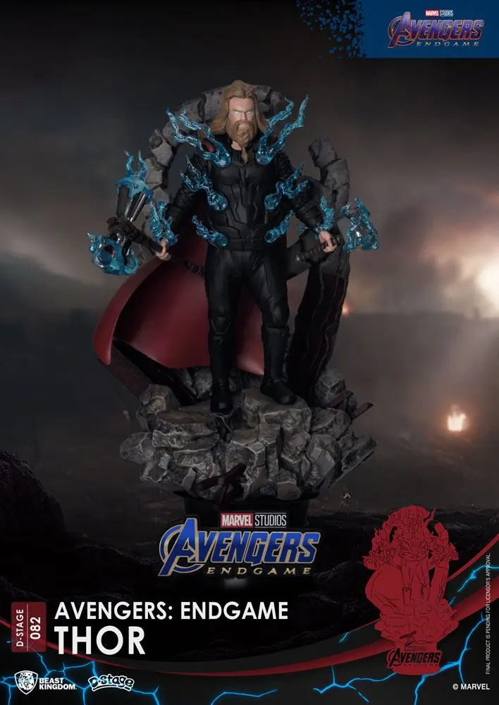 Avengers: Endgame D-Stage PVC Diorama Thor Closed Box Version 16 cm Produktfoto